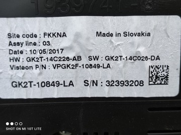 фото thumb №5, Ford transit custom 2.0d спидометр приборы