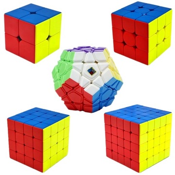 НАБОР кубиков 2x2 3x3 4x4 5x5 Megaminx MoYu PROFESSIONAL QUICK
