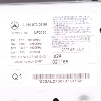 фото thumb №13, Mercedes w169 w245 радіопрогравач cd радіо програвач стерео a1698700689