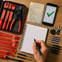 фото thumb №6, Ściągacze пелюстки do демонтажу оббивка кліпси радіо ключі do контактів