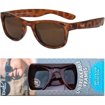 Детские солнцезащитные очки Real Shades Surf — черепаховый блеск 0-2