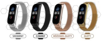 РЕМЕНЬ для браслета XIAOMI MI BAND 5 — МНОГО ЦВЕТОВ