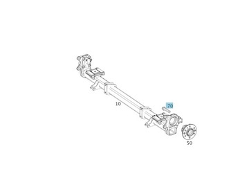 ОРИГИНАЛЬНЫЙ ВИНТ MERCEDES-BENZ M14 x 70
