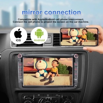 РАДИО 2DIN ANDROID GOLF 5 V 6 VI VW PASSAT B6 B7 TIGUAN TOURAN CARPLAY WIFI