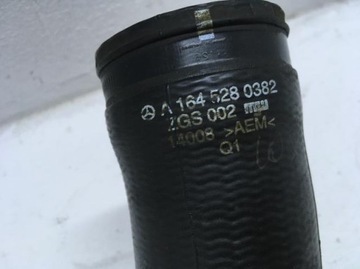 фото thumb №7, Труба шланг інтеркулер mercedes w164 3.0 cdi