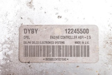 фото thumb №9, Иммобилайзер компьютер набор 12245500 opel meriva a 1.6 8v 87 km 02-06