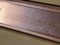 фото thumb №9, Защита молдинг рейлинг крыша крышный правый dacia logan 3 iii 21r