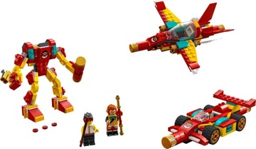 LEGO MONKIE KID 80030 МОДЕЛИ С MONKIE KIDA STICK СТАРТОВЫЕ БЛОКИ 3 В 1