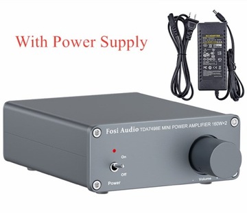 Fosi Audio TDA7498E 2-kanałowy wzmacniacz dźwięku