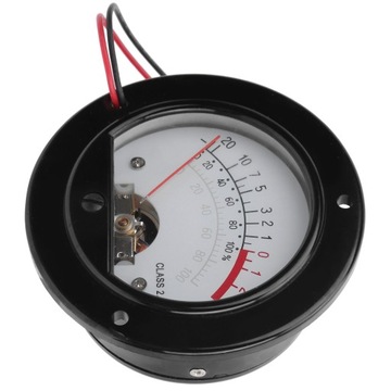 Круглый индикатор VU Meter в стиле ретро