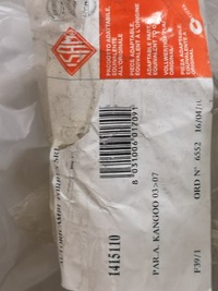 фото thumb №2, Бампер перед renault kangoo ii 2003-2007 новий isam 1415110 / 7701056417