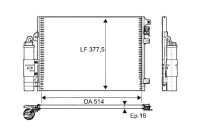 фото thumb №2, Valeo 814051 конденсатор, кондиционер