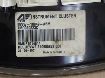 фото thumb №12, Vw sharan 1.9 tdi 95-00r спидометр 7m0920823c