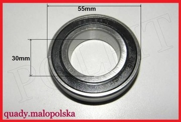 ПОДШИПНИК 6006 2RS ПЛОСКИЙ