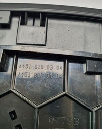 фото thumb №5, Бардачок полка панели консоли smart fortwo ii 451 a4518100304 a4518100404