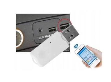 Адаптер Bluetooth AUX для автомагнитолы с USB