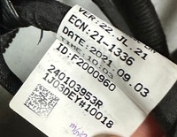 фото thumb №8, Renault arkana 1.6 e-tech гібрид джгут електропроводка салону 240103953r