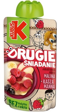 КУБУШ Банан Яблоко МУС 100г, без сахара
