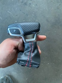 фото thumb №4, Audi q5 sq5 80a ручка зміни коробки передач червона nić