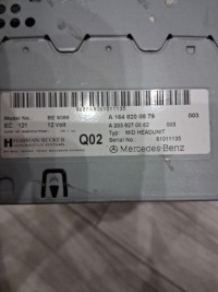 фото thumb №7, Радіо навігація відсутній код mercedes-benz ml w164 a1648200879