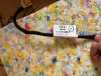 Audi a7 c7 s line lift бампер задняя 4 pdc электропроводка диффузор ls9r 4g8807511 Доставка, фото thumb