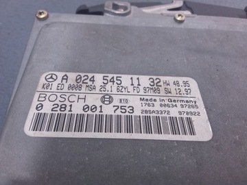 фото thumb №6, Mercedes w210 3.0d комп'ютер блок керування двигуна a0245451132 0281001753