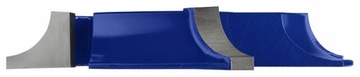 Frez ćwierćokrągły wklęsły HSS 120x40x10/R=5 lewy