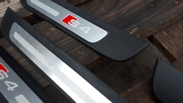 фото thumb №3, S4 b8 a4 планки порогові sline накладки na пороги 4x