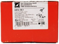 фото thumb №14, Тормозные колодки zimmermann - renault grand scenic iii 280mm