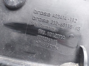 фото thumb №7, Vw touareg ii 4.2 tdi pas переднє балка радіатор вентилятор 7p6805594c