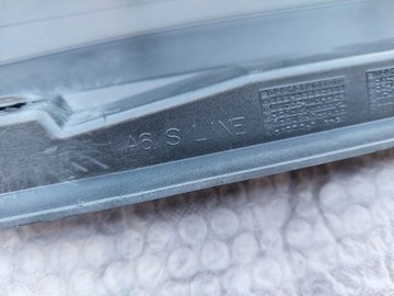 фото thumb №14, Планка порогова - накладка - ліва - audi a6 c8 - s-line - 4k0 - нова