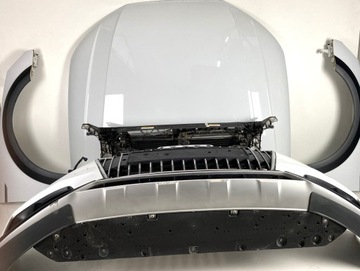 фото thumb №8, Audi a4 b9 allroad бампер капот pas лампи matrix перед комплект білий ls9r