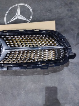 фото thumb №6, Mercedes e w213 рестайлінг решітка радіатора diamond срібний amg 2019