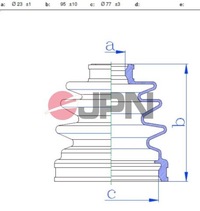 фото thumb №2, Захист гумовий шарнір внутрішнього