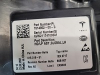 Лампа передняя левая tesla 3 y 151495200c Недорого, фото thumb