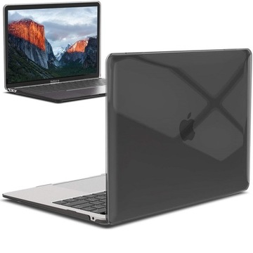 Жесткий чехол Crystal MacBook Air 13 A1932 A2179 A2337 M1 2018 2019 2020