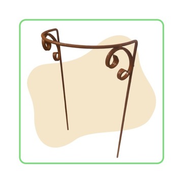 Podpora do roślin krzewów kwiatów róż PERGOLA podpórki 40/80cm okrągła 1szt