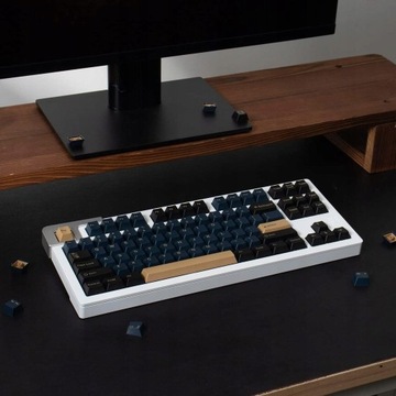 Klawisze do Klawiatury Mechanicznej PBT Profile Cherry 169szt DS Blue Samur