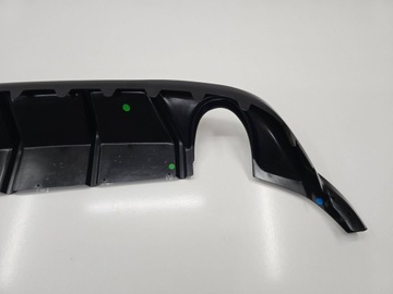 фото thumb №8, Спойлер диффузор накладка бампера reiger vw golf vii 7 gti gtd рестайлинг 16- зад