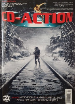 CD-Action 4/2019 без дисков, только постер
