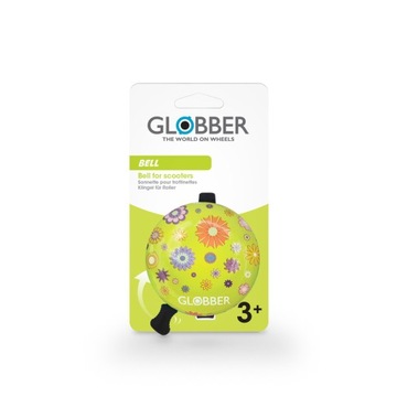 Звонок для велосипеда и скутера Globber Bell Lime Green