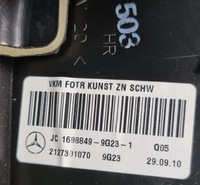 фото thumb №10, Обшивка обивка правый задняя mercedes w212