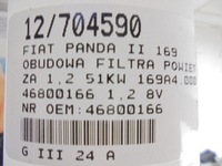 фото thumb №7, Fiat panda ii корпус фільтра повітря 46800166 1,2 8v