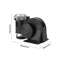 фото thumb №15, Клаксон пневматичний 12 v 125 db гучний звук з