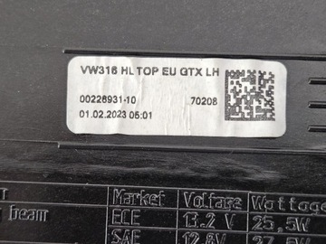 фото thumb №16, Левая лампа перед vw id4 id.4 2020- 11b941035n полный led