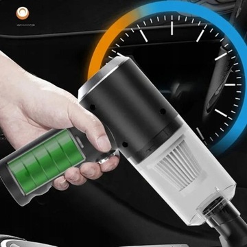 Беспроводной автомобильный и домашний пылесос - USB, фильтр HEPA