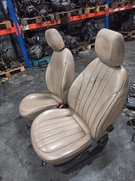 фото thumb №8, Lancia delta iii комплект сидений диван обшивки сиденье кожа beż budyń