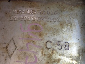 фото thumb №5, Renault scenic i 1,9 f9q818 рестайлінг каталізатор 112799733000 c58