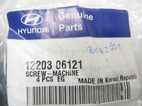 фото thumb №6, Болт, тормоза барабанные задняя hyundai accent оригинальный номер 12203 06121