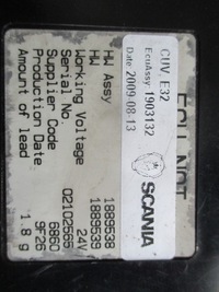 фото thumb №3, Блок керування світла scania r p g 09-15